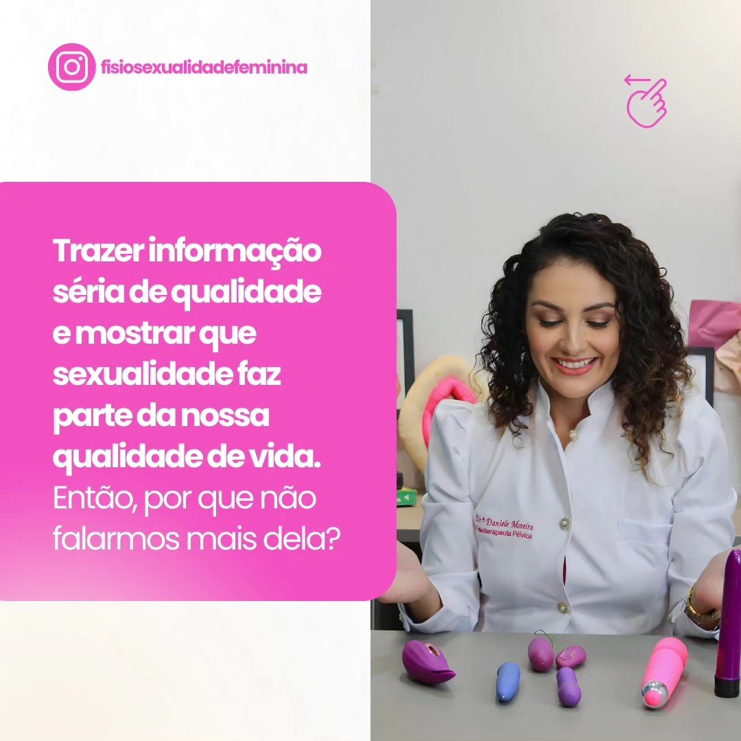 Post do Instagram: trazer informação séria sobre sexualidade feminina